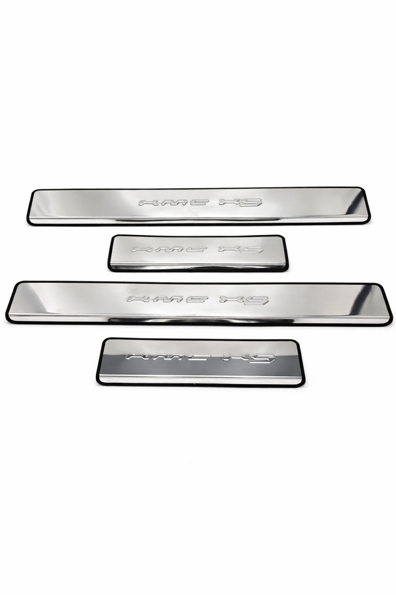 پارکابی استیل KMC X5 | محافظ رکاب درب خودرو پارکابی استیل KMC X5 چهار تکه ضد خش با طراحی فابریک